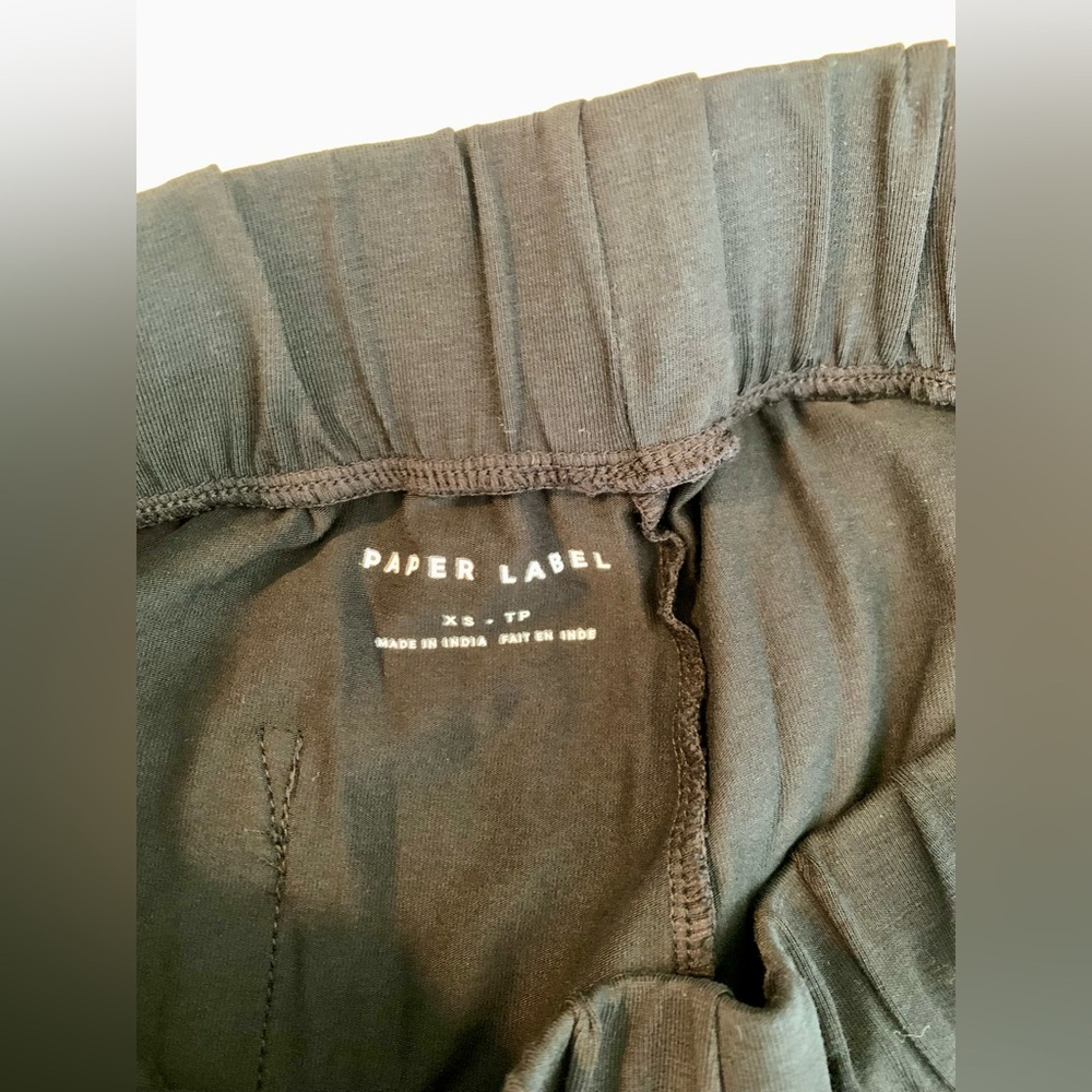 Paper Label Joggers - Picture 3 of 4